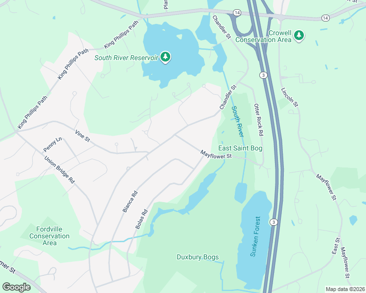 map of restaurants, bars, coffee shops, grocery stores, and more near 933 Mayflower Street in Duxbury