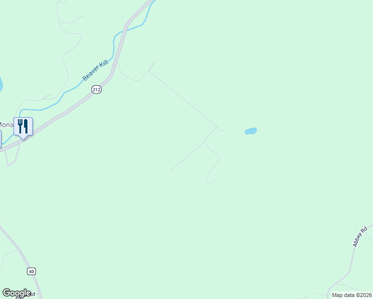 map of restaurants, bars, coffee shops, grocery stores, and more near 501-599 Mount Tobias Road Exn in Mount Tremper