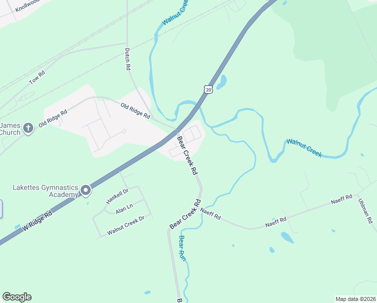 map of restaurants, bars, coffee shops, grocery stores, and more near 3701 Bear Creek Road in Fairview