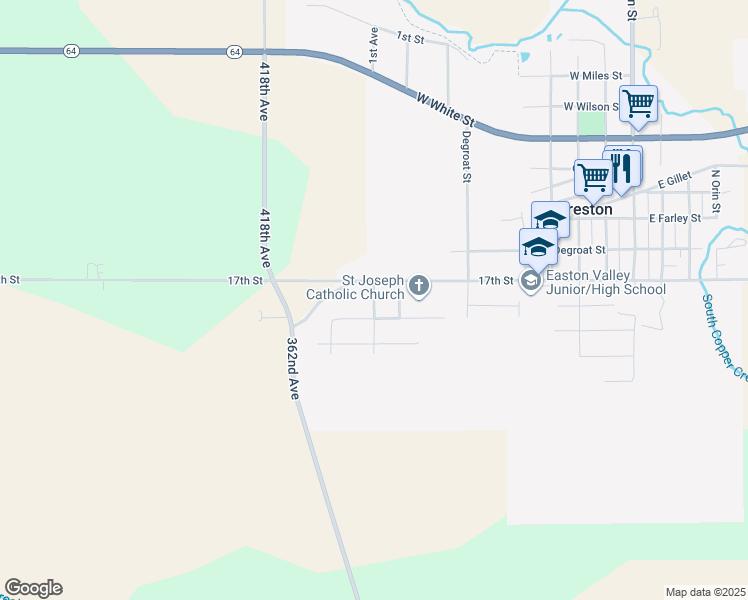 map of restaurants, bars, coffee shops, grocery stores, and more near Hope Street in Preston