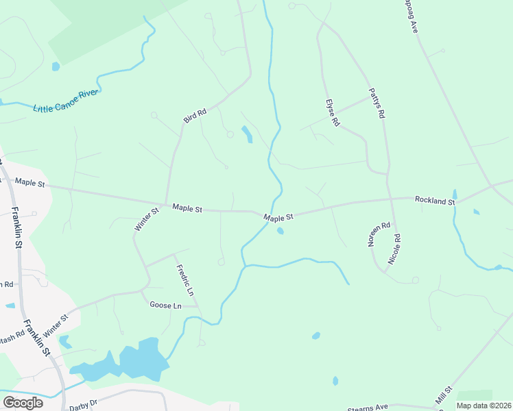 map of restaurants, bars, coffee shops, grocery stores, and more near 890 Maple Street in Mansfield