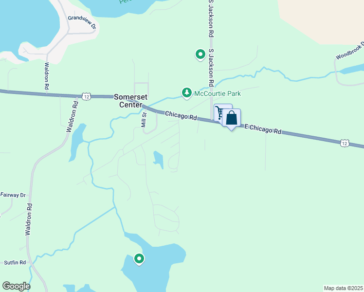 map of restaurants, bars, coffee shops, grocery stores, and more near 10631 South Hampton Drive in Somerset Center