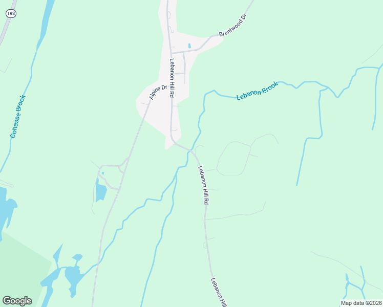 map of restaurants, bars, coffee shops, grocery stores, and more near 456 Lebanon Hill Road in Southbridge