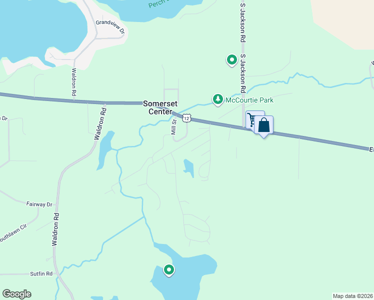 map of restaurants, bars, coffee shops, grocery stores, and more near 12640 Winchester Drive in Somerset Center