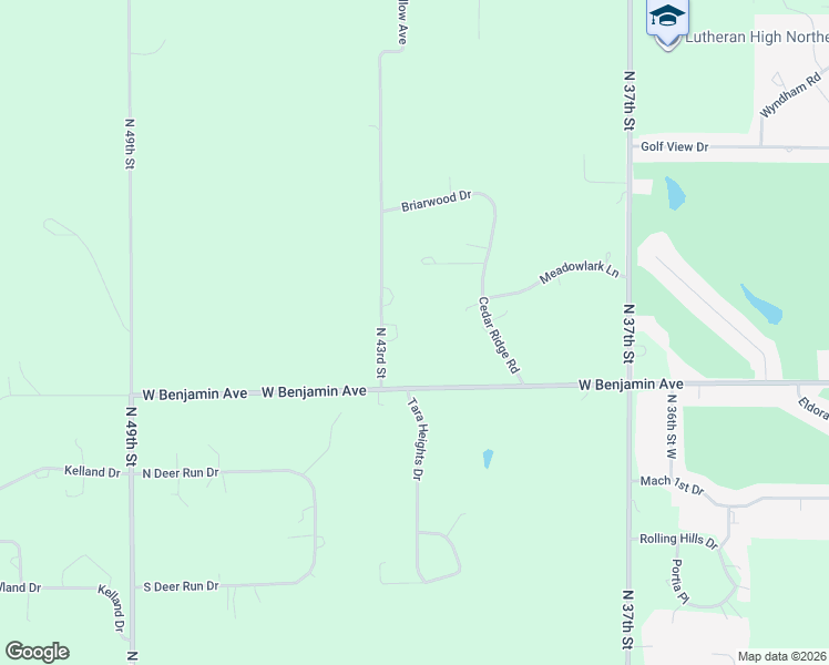 map of restaurants, bars, coffee shops, grocery stores, and more near 1300-1436 North 43rd Street in Norfolk