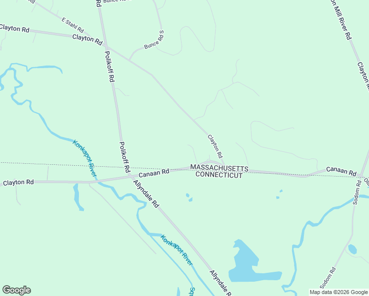 map of restaurants, bars, coffee shops, grocery stores, and more near 159 Canaan Road in Sheffield