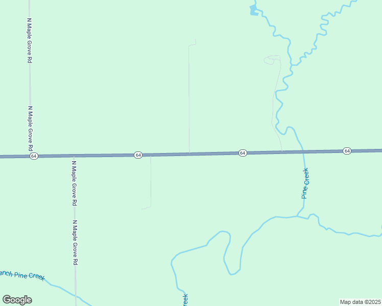 map of restaurants, bars, coffee shops, grocery stores, and more near 7782 Illinois 64 in Mount Morris