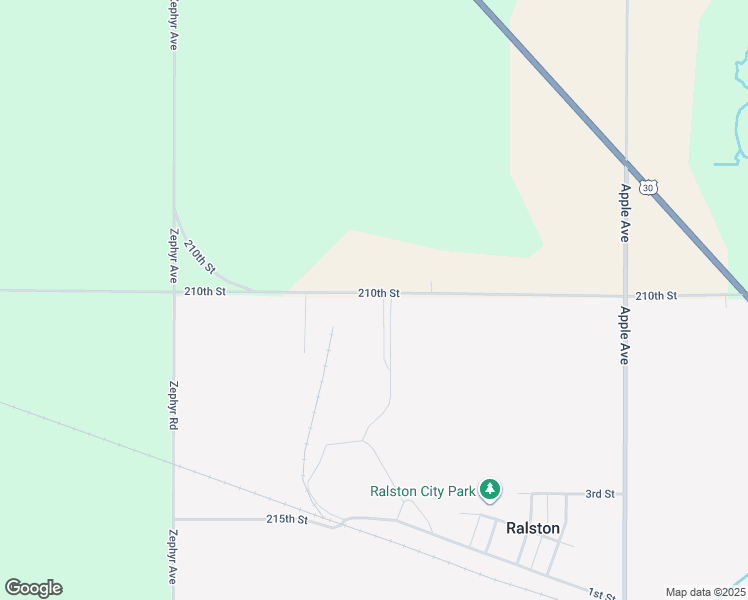 map of restaurants, bars, coffee shops, grocery stores, and more near in Ralston