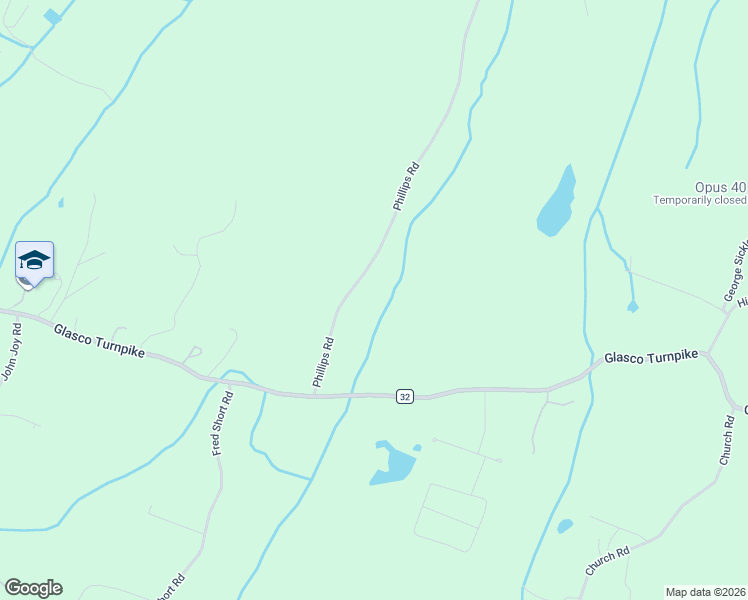 map of restaurants, bars, coffee shops, grocery stores, and more near 375 Phillips Rd in Saugerties