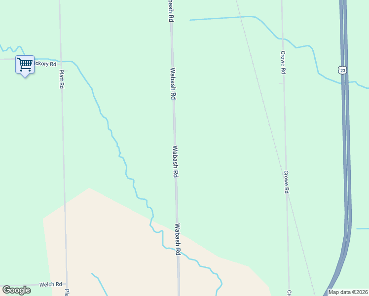 map of restaurants, bars, coffee shops, grocery stores, and more near 12250 Wabash Road in Milan