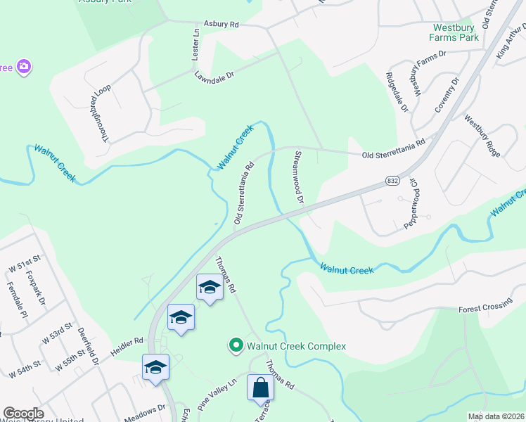 map of restaurants, bars, coffee shops, grocery stores, and more near 5581 Old Sterrettania Rd in Erie