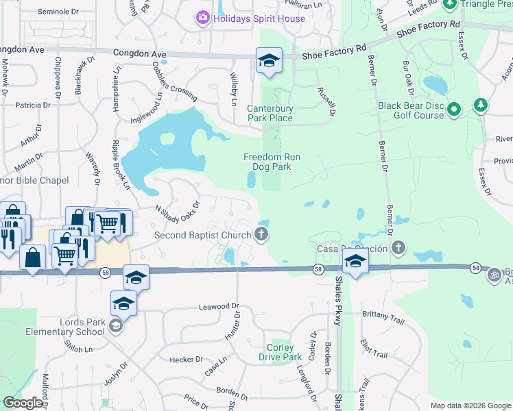 map of restaurants, bars, coffee shops, grocery stores, and more near 1236 Coldspring Rd in Elgin