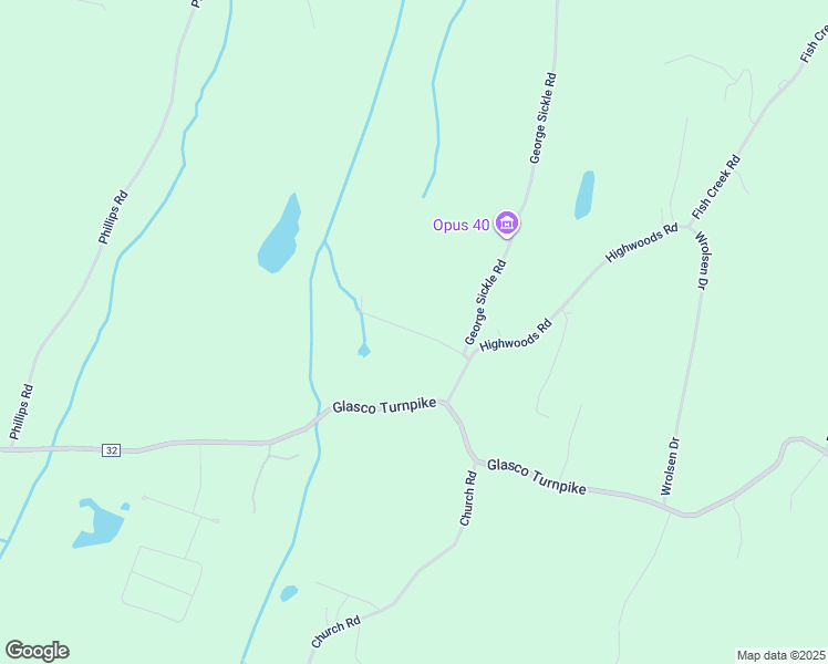 map of restaurants, bars, coffee shops, grocery stores, and more near Fite Road in Ulster County