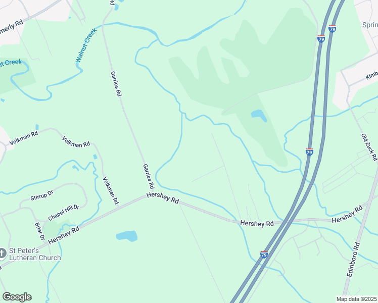 map of restaurants, bars, coffee shops, grocery stores, and more near 6270 Red Pine Ln in Erie