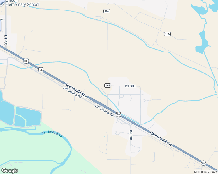 map of restaurants, bars, coffee shops, grocery stores, and more near 107-111 Road 165 in Torrington