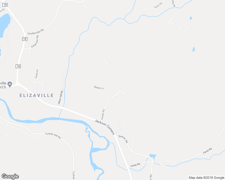 map of restaurants, bars, coffee shops, grocery stores, and more near 50 Hoefer Road in Red Hook