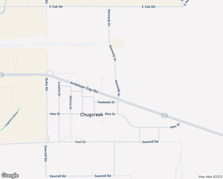 map of restaurants, bars, coffee shops, grocery stores, and more near 195 Antelope Gap Road in Wheatland