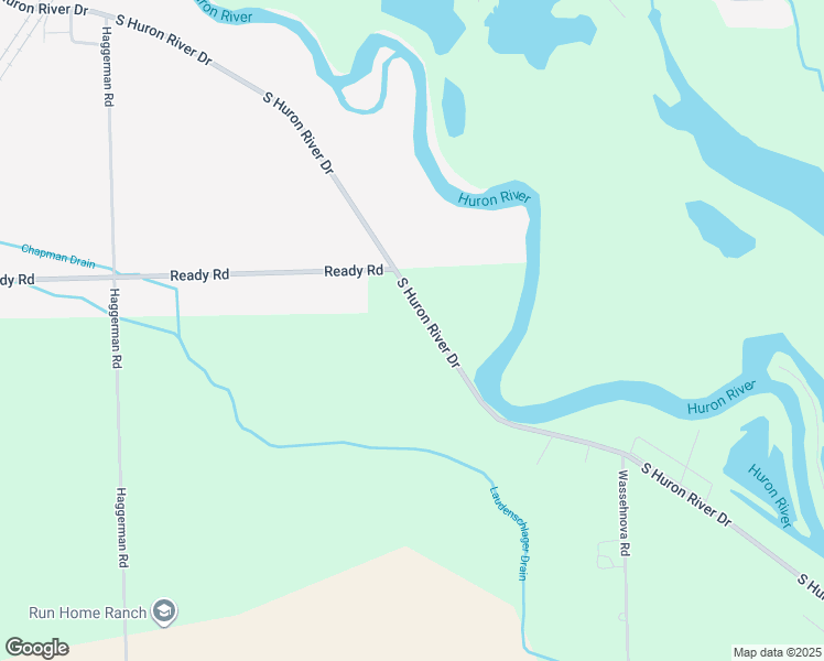 map of restaurants, bars, coffee shops, grocery stores, and more near 7700 South Huron River Drive in Charter Township of Berlin