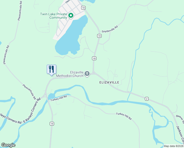 map of restaurants, bars, coffee shops, grocery stores, and more near 892 County Route 2 in Columbia County
