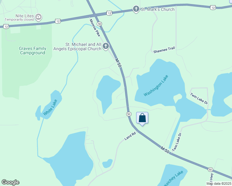 map of restaurants, bars, coffee shops, grocery stores, and more near 116 White Lake Dr in Brooklyn