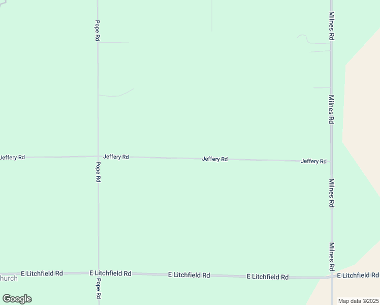 map of restaurants, bars, coffee shops, grocery stores, and more near 2380 Jeffery Road in Jonesville
