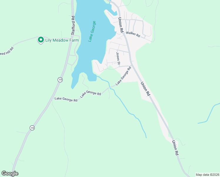 map of restaurants, bars, coffee shops, grocery stores, and more near 26-58 Lake George Rd in Wales