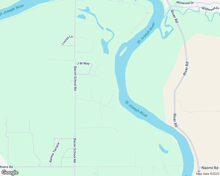 map of restaurants, bars, coffee shops, grocery stores, and more near 1900 Boardwalk in St. Joseph