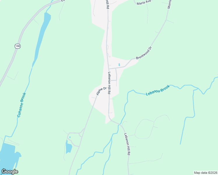 map of restaurants, bars, coffee shops, grocery stores, and more near 318 Lebanon Hill Road in Southbridge