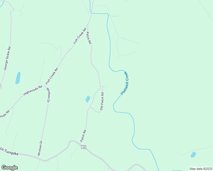 map of restaurants, bars, coffee shops, grocery stores, and more near 111 Patch Road in Saugerties