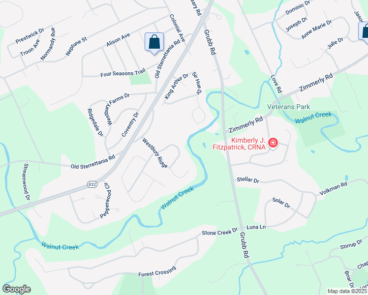 map of restaurants, bars, coffee shops, grocery stores, and more near 5041 Walnut Ridge Drive in Erie