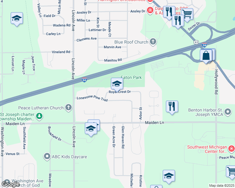map of restaurants, bars, coffee shops, grocery stores, and more near in Shoreham