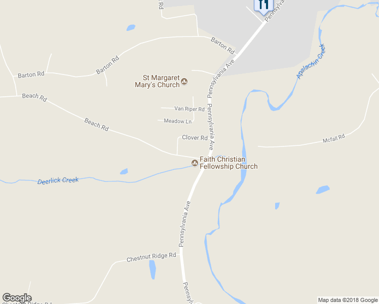 map of restaurants, bars, coffee shops, grocery stores, and more near 78 Beach Road in Apalachin