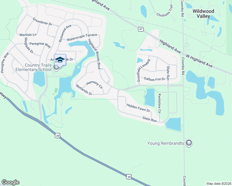 map of restaurants, bars, coffee shops, grocery stores, and more near 635 Slate Run in Elgin