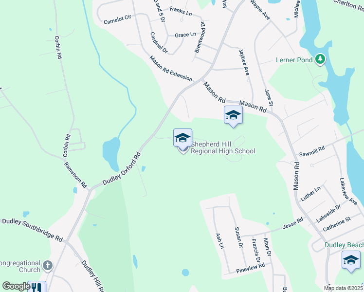 map of restaurants, bars, coffee shops, grocery stores, and more near 68 Dudley Oxford Road in Dudley