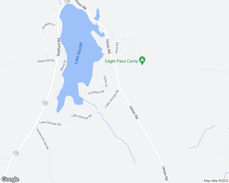 map of restaurants, bars, coffee shops, grocery stores, and more near 68 Lake George Road in Wales