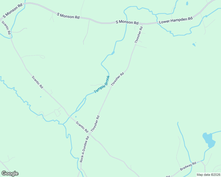 map of restaurants, bars, coffee shops, grocery stores, and more near 84 Thresher Rd in Hampden