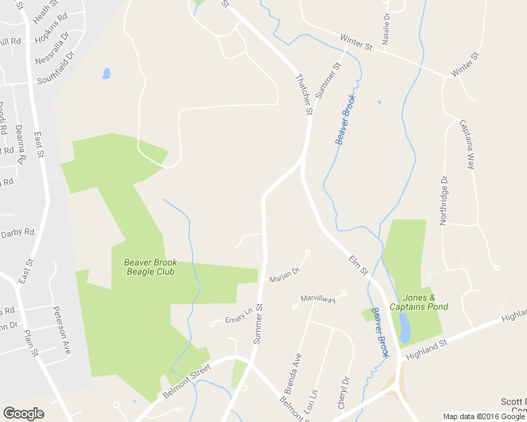 map of restaurants, bars, coffee shops, grocery stores, and more near 539 Summer Street in East Bridgewater
