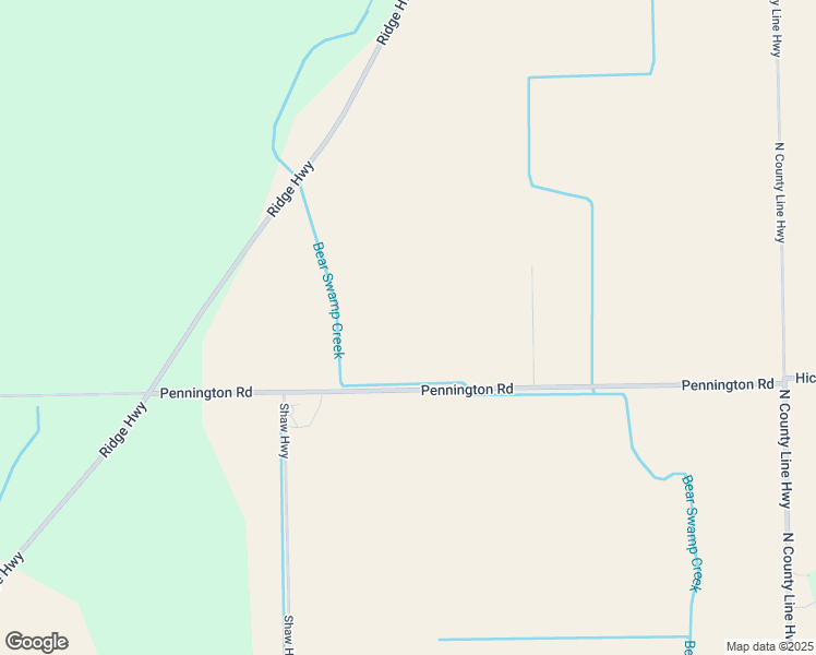 map of restaurants, bars, coffee shops, grocery stores, and more near 12384 Pennington Road in Britton