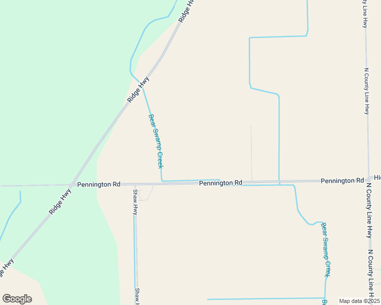 map of restaurants, bars, coffee shops, grocery stores, and more near 12384 Pennington Road in Britton