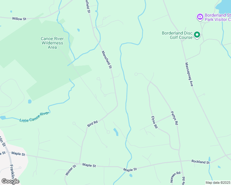 map of restaurants, bars, coffee shops, grocery stores, and more near 777 Mansfield Street in Mansfield