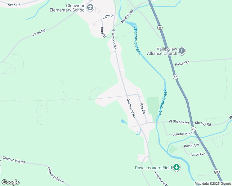 map of restaurants, bars, coffee shops, grocery stores, and more near 312 Anderson Road in Vestal