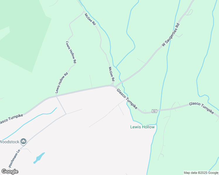 map of restaurants, bars, coffee shops, grocery stores, and more near 1909 Glasco Turnpike in Woodstock