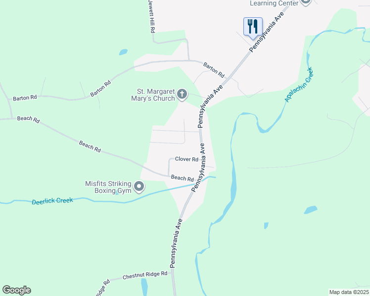 map of restaurants, bars, coffee shops, grocery stores, and more near 15 Meadow Ln in Apalachin