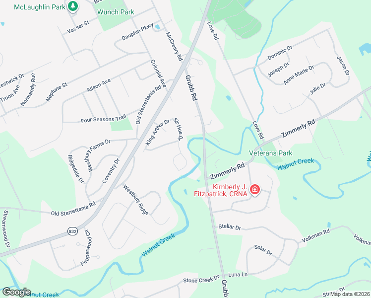 map of restaurants, bars, coffee shops, grocery stores, and more near 5015 Sir Hue Dr in Erie