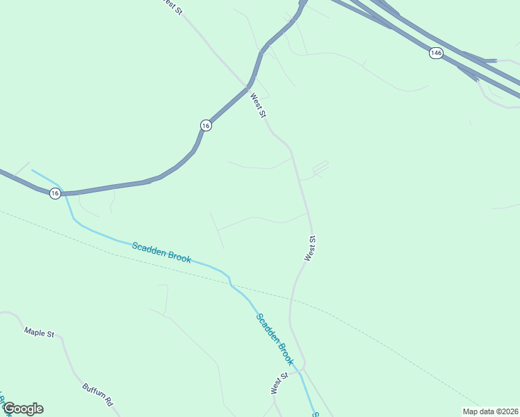 map of restaurants, bars, coffee shops, grocery stores, and more near 6 Longmeadow Road in Uxbridge