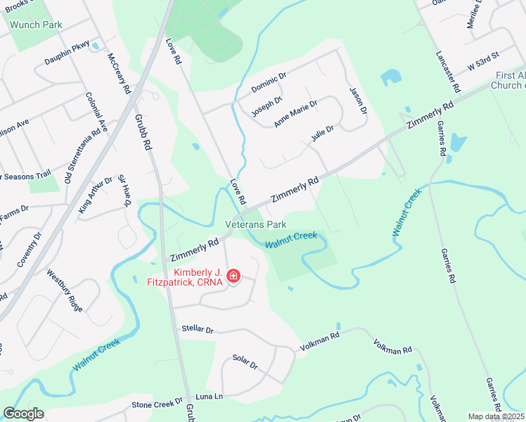 map of restaurants, bars, coffee shops, grocery stores, and more near 3731 Zimmerly Road in Erie