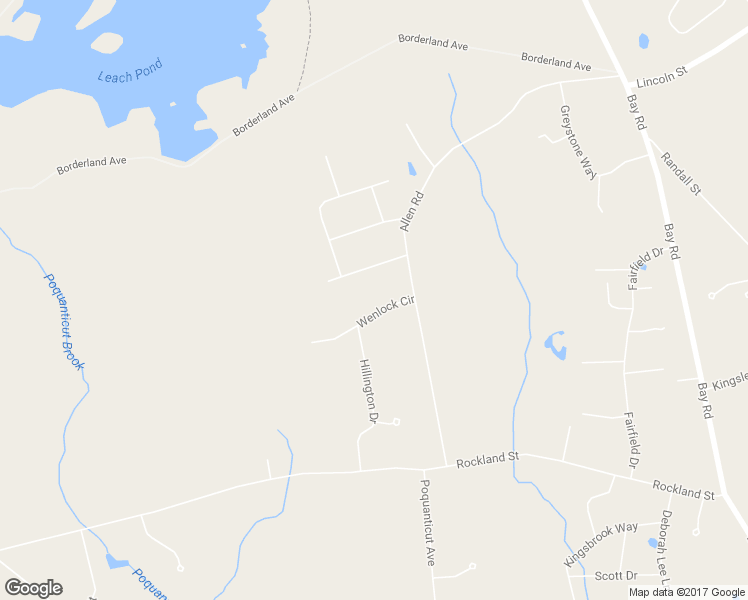 map of restaurants, bars, coffee shops, grocery stores, and more near 5 Wenlock Circle in Easton