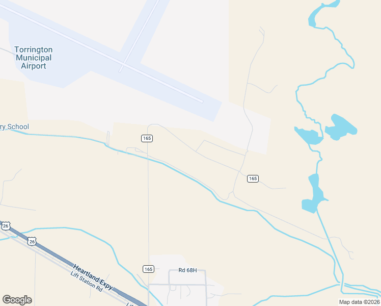 map of restaurants, bars, coffee shops, grocery stores, and more near 201-299 Arrowhead Road in Torrington