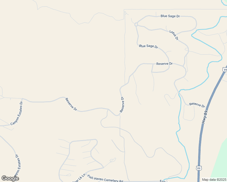 map of restaurants, bars, coffee shops, grocery stores, and more near 1094 Reserve Drive in Fish Haven