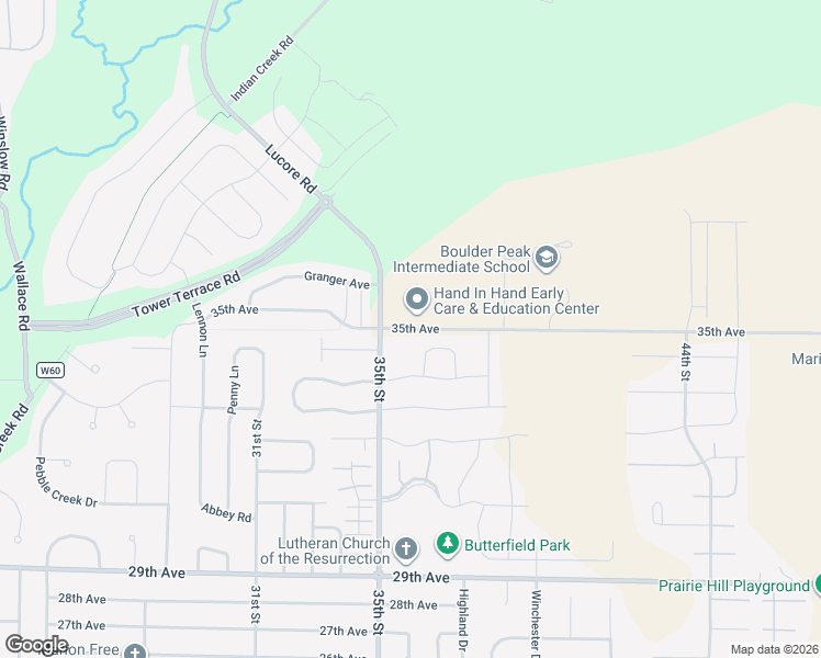 map of restaurants, bars, coffee shops, grocery stores, and more near 4500 35th Avenue in Marion